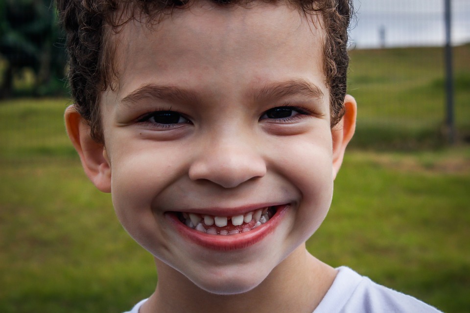 baby teeth gap braces